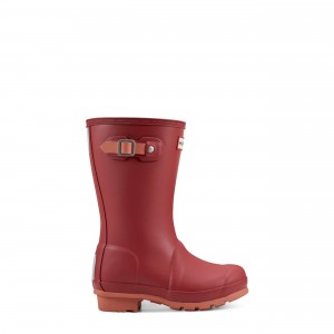 Burgundy / Red Hunter Original Insulated Rain Boots Snow Boots | TSZPBE-983