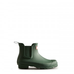 Green Hunter Original Chelsea Boots Ankle Boots | UTXJLD-524