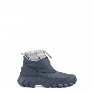 Grey Hunter Ankle Zip Snow Boots Snow Boots | CQBAFX-473