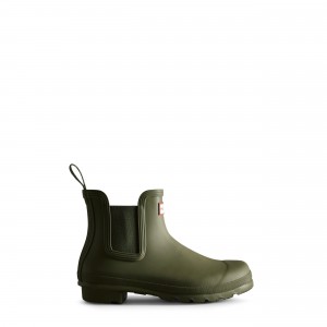 Olive Hunter Original Chelsea Boots Ankle Boots | FMOATQ-806