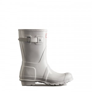 White Hunter Original Short Gloss Rain Boots Rain Boots | PLFOSV-160