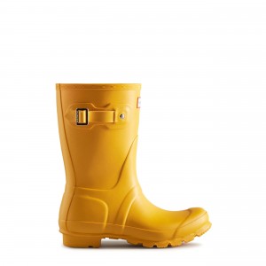 Yellow Hunter Original Short Rain Boots Short Boots | ICQEMS-243