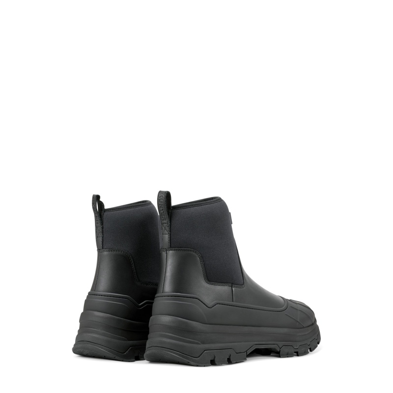 Black Hunter Explorer City Boots Ankle Boots | REUPCJ-948