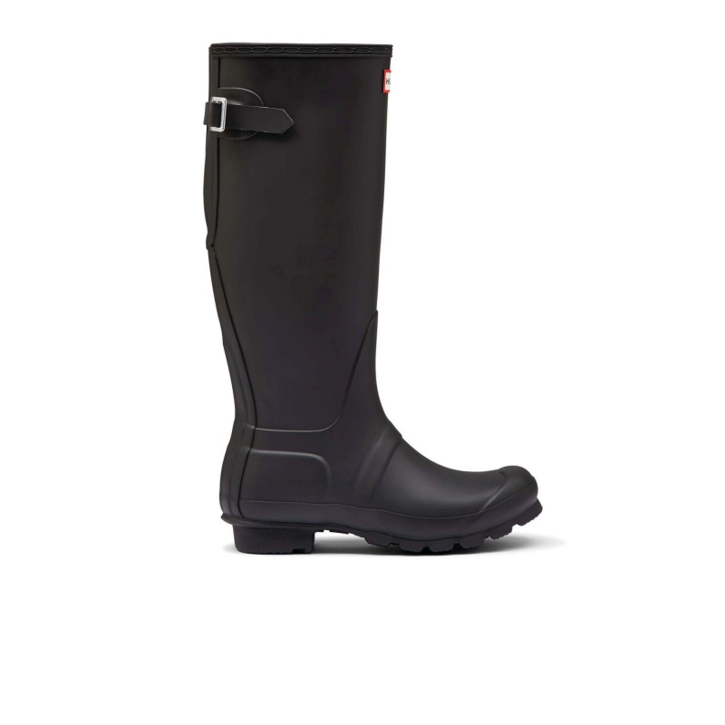 Black Hunter Original Back Adjustable Tall Rain Boots Tall Boots | QHYZNE-980