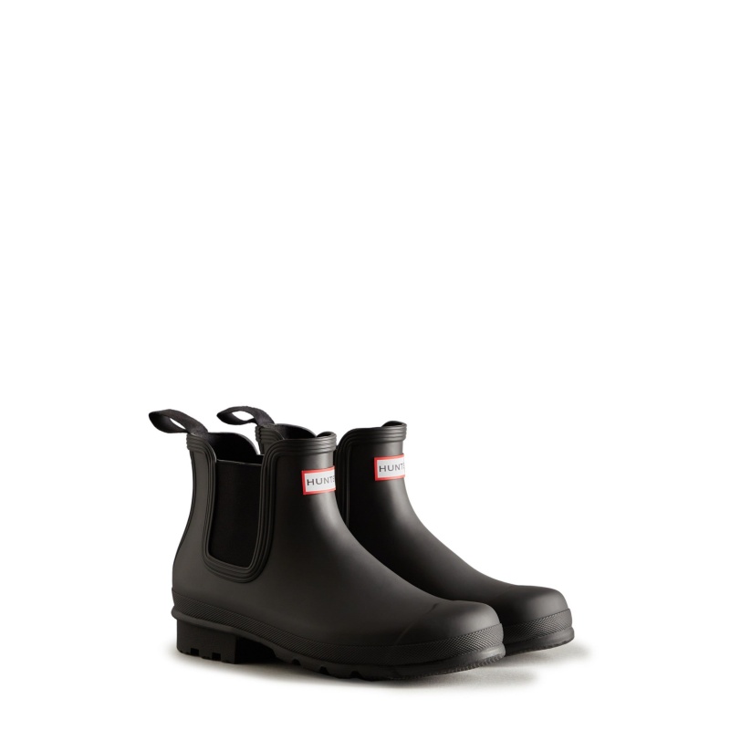 Black Hunter Original Chelsea Boots Ankle Boots | DHMGYE-082