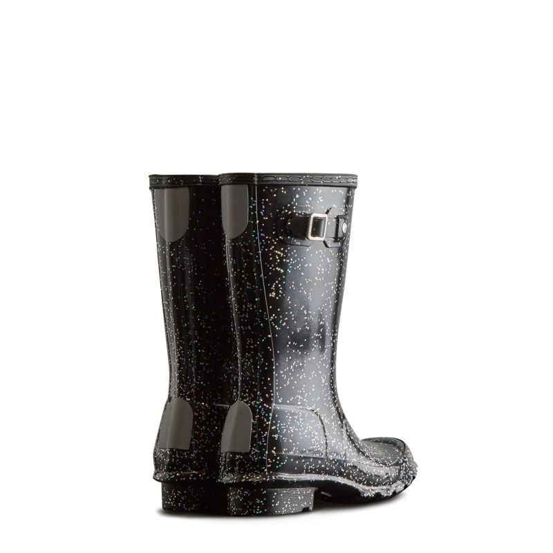 Black Hunter Original Giant Glitter Rain Boots Rain Boots | GZDSHQ-327