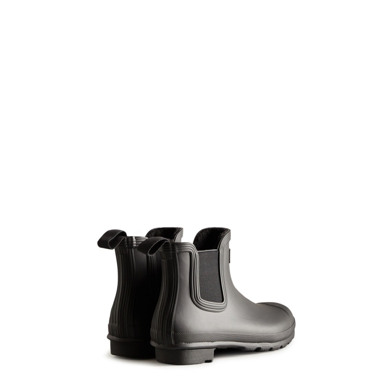 Black Hunter Original Insulated Chelsea Boots Ankle Boots | IUHQKS-698