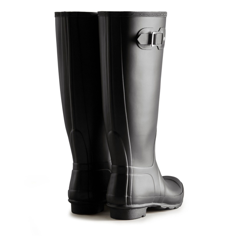 Black Hunter Original Wide Fit Tall Rain Boots Rain Boots | XWDGRH-817