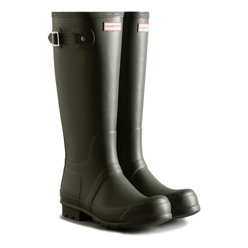 Dark Olive Hunter Original Tall Rain Boots Rain Boots | WPRVQD-187