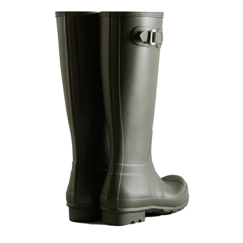 Dark Olive Hunter Original Tall Rain Boots Rain Boots | WPRVQD-187