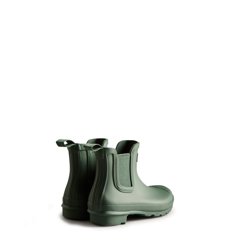 Green Hunter Original Chelsea Boots Ankle Boots | UTXJLD-524