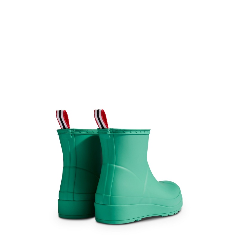 Green Hunter PLAY Short Rain Boots Rain Boots | EQJRUW-160