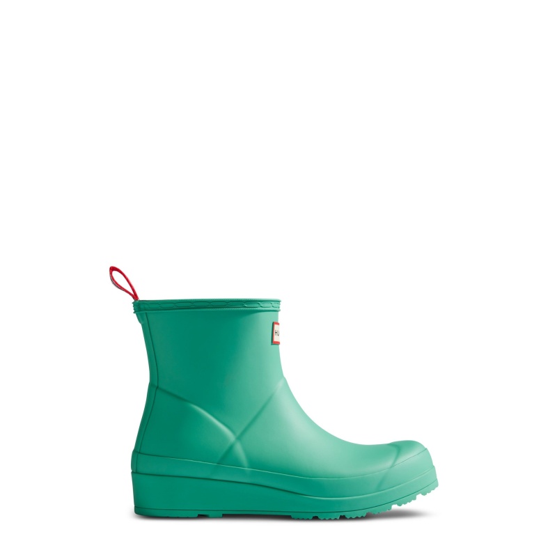 Green Hunter PLAY Short Rain Boots Rain Boots | EQJRUW-160