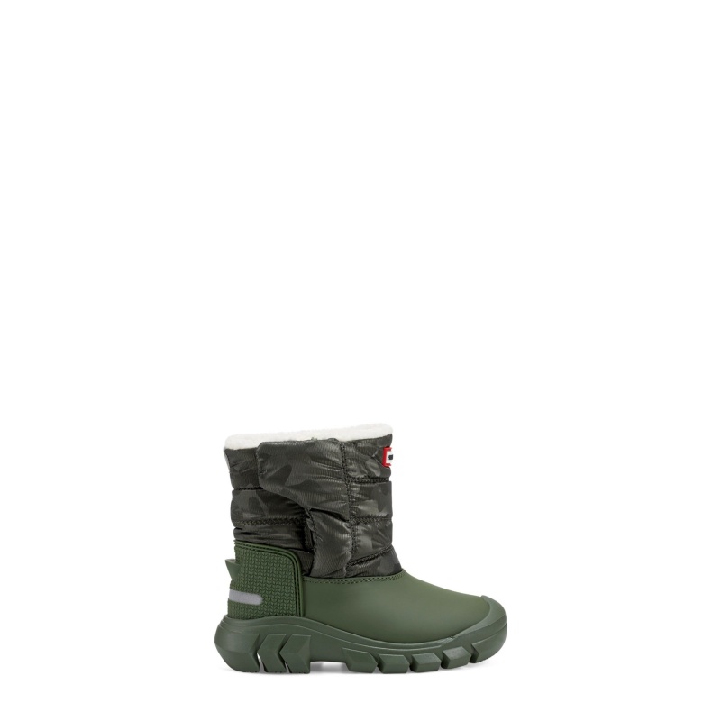 Green Hunter Reflective Camo Snow Boots Snow Boots | FLPOTH-218