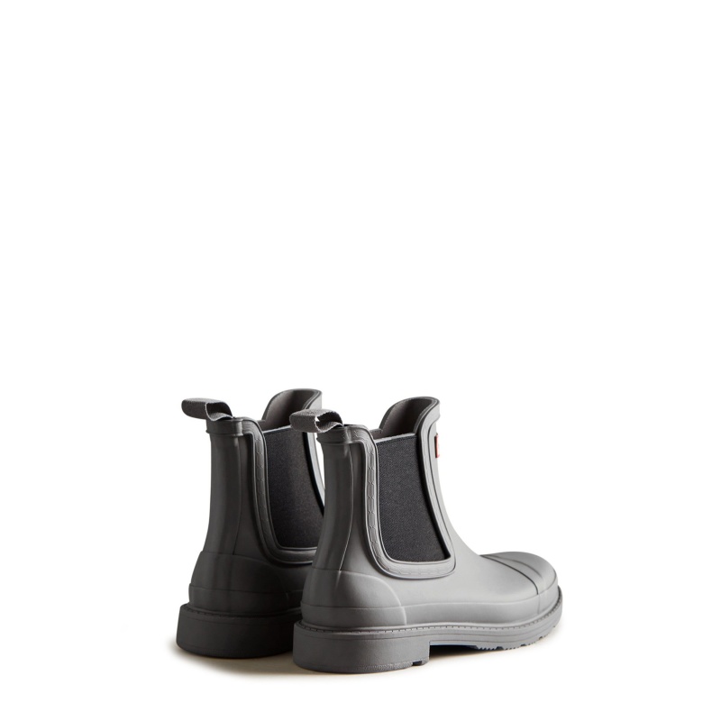 Grey Hunter Commando Chelsea Boots Ankle Boots | GZJRTE-952