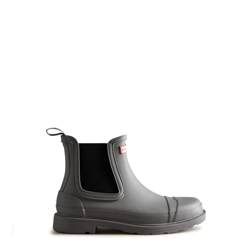 Grey Hunter Commando Chelsea Boots Ankle Boots | GZJRTE-952