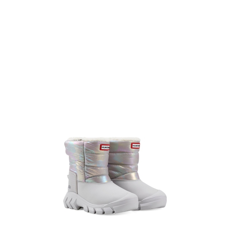 Grey / Multicolor Hunter Reflective Camo Snow Boots Snow Boots | MKUZJD-029