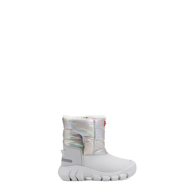 Grey / Multicolor Hunter Reflective Camo Snow Boots Snow Boots | MKUZJD-029