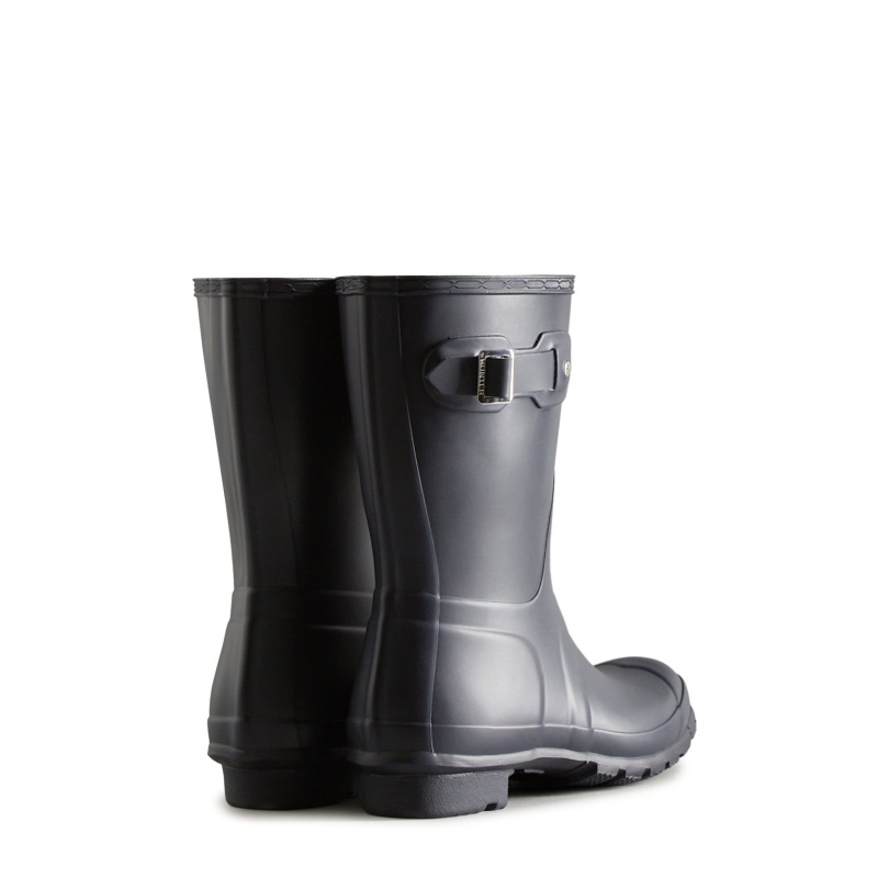 Navy Hunter Original Short Rain Boots Rain Boots | VYLSRD-249