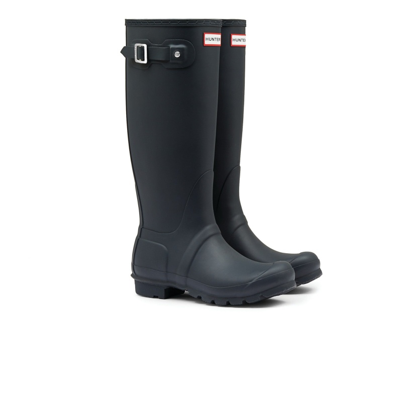 Navy Hunter Original Tall Rain Boots Rain Boots | SUIVZR-845