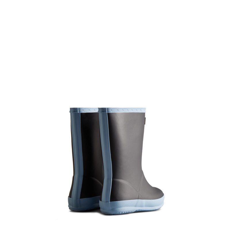 Navy / Blue / White Hunter Insulated Rain Boots Snow Boots | PGUQKM-135