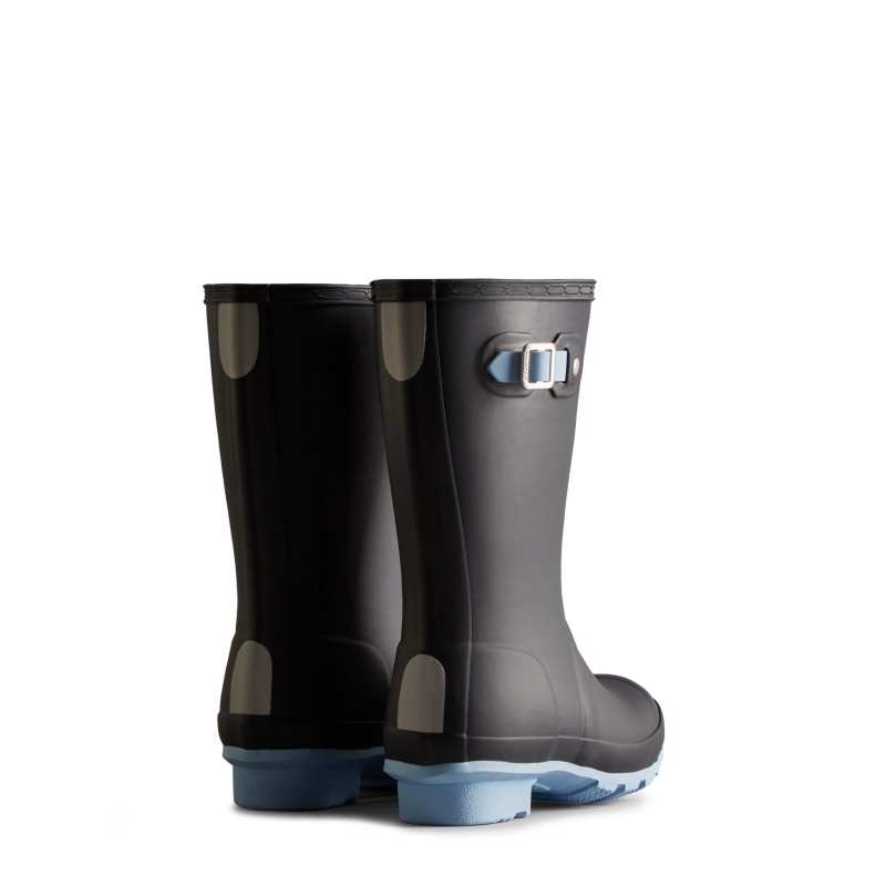 Navy / Blue / White Hunter Original Insulated Rain Boots Snow Boots | WCUMGS-524