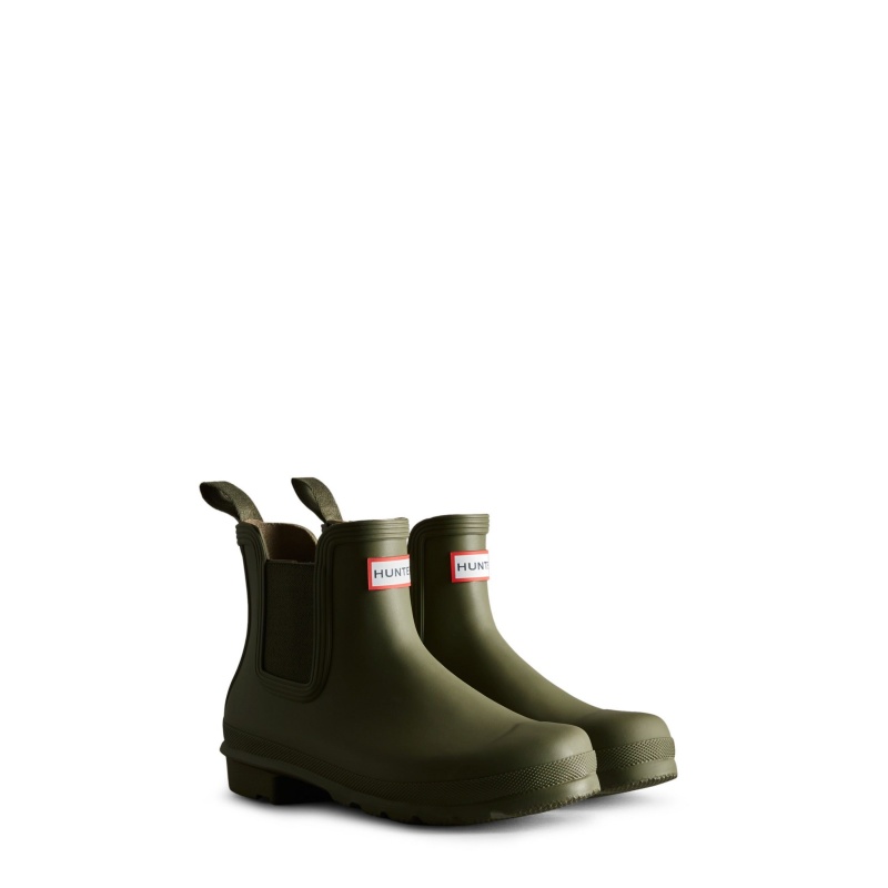 Olive Hunter Original Chelsea Boots Ankle Boots | FMOATQ-806