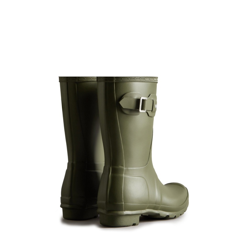 Olive Hunter Original Short Rain Boots Rain Boots | HCWRDZ-312