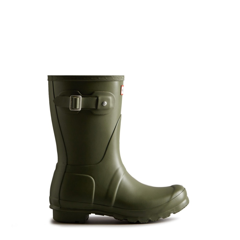 Olive Hunter Original Short Rain Boots Rain Boots | HCWRDZ-312