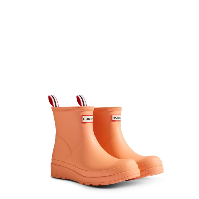 Orange Hunter PLAY Short Rain Boots Rain Boots | IBTSVP-960