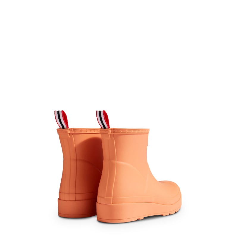 Orange Hunter PLAY Short Rain Boots Rain Boots | IBTSVP-960