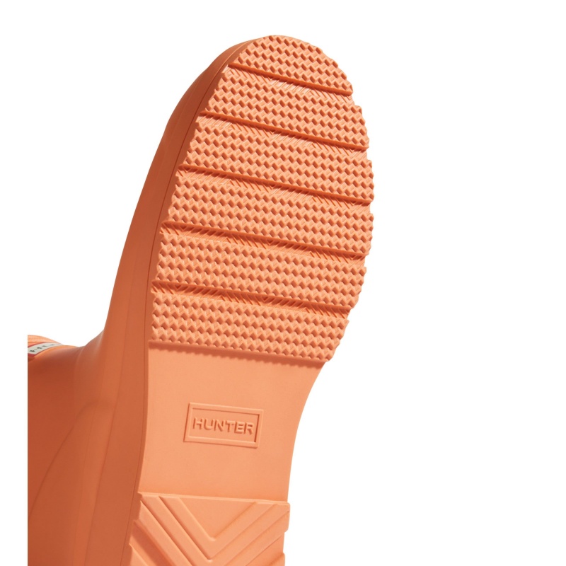 Orange Hunter PLAY Short Rain Boots Rain Boots | IBTSVP-960