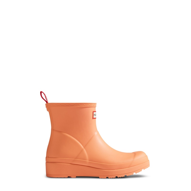 Orange Hunter PLAY Short Rain Boots Rain Boots | IBTSVP-960