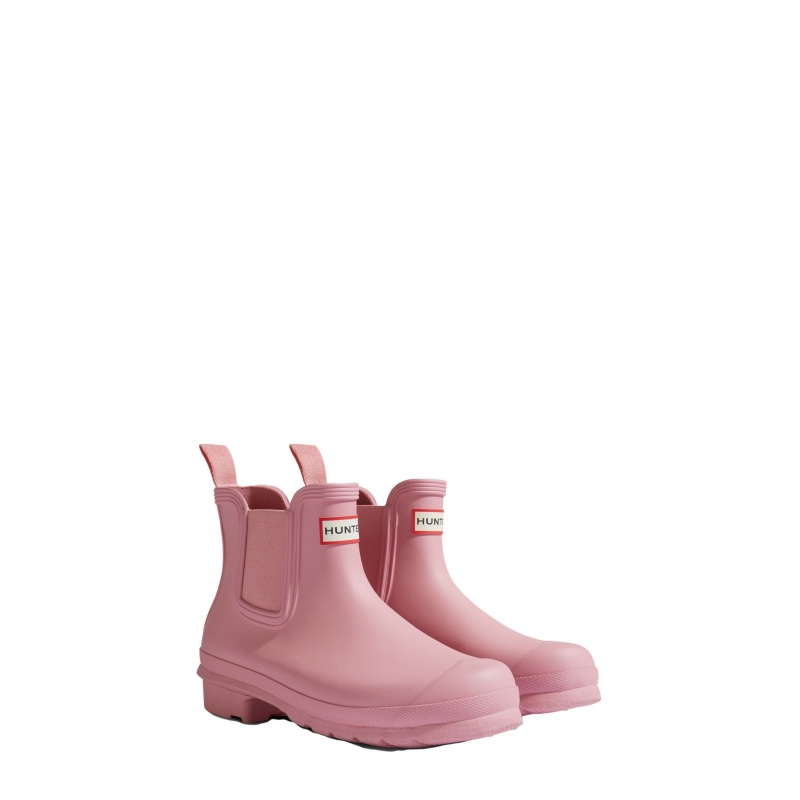 Pink Hunter Original Chelsea Boots Ankle Boots | SRZTDY-478