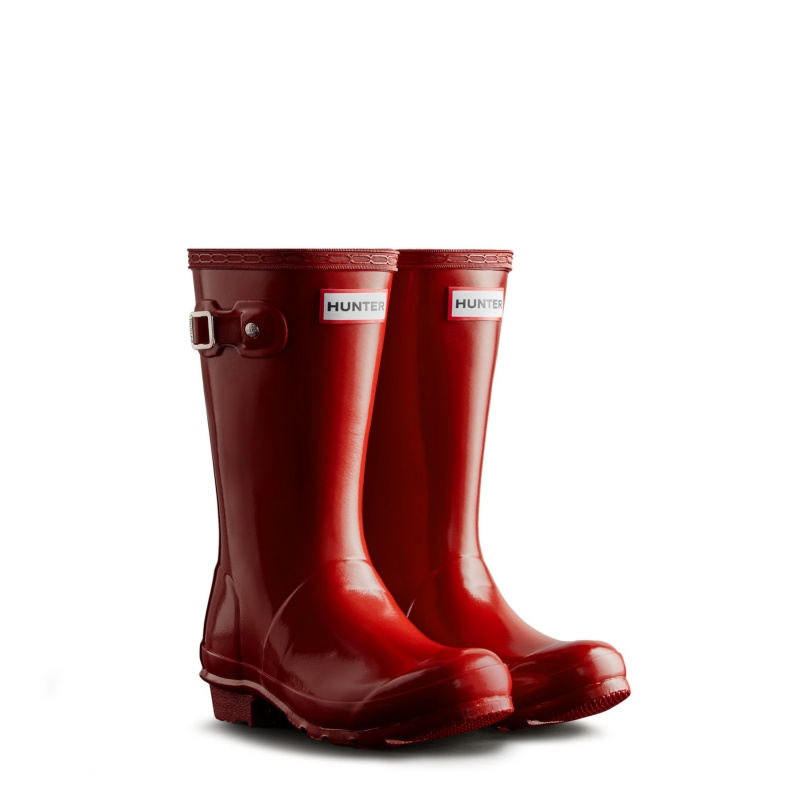 Red Hunter Original Gloss Rain Boots Rain Boots | PTMYNA-147