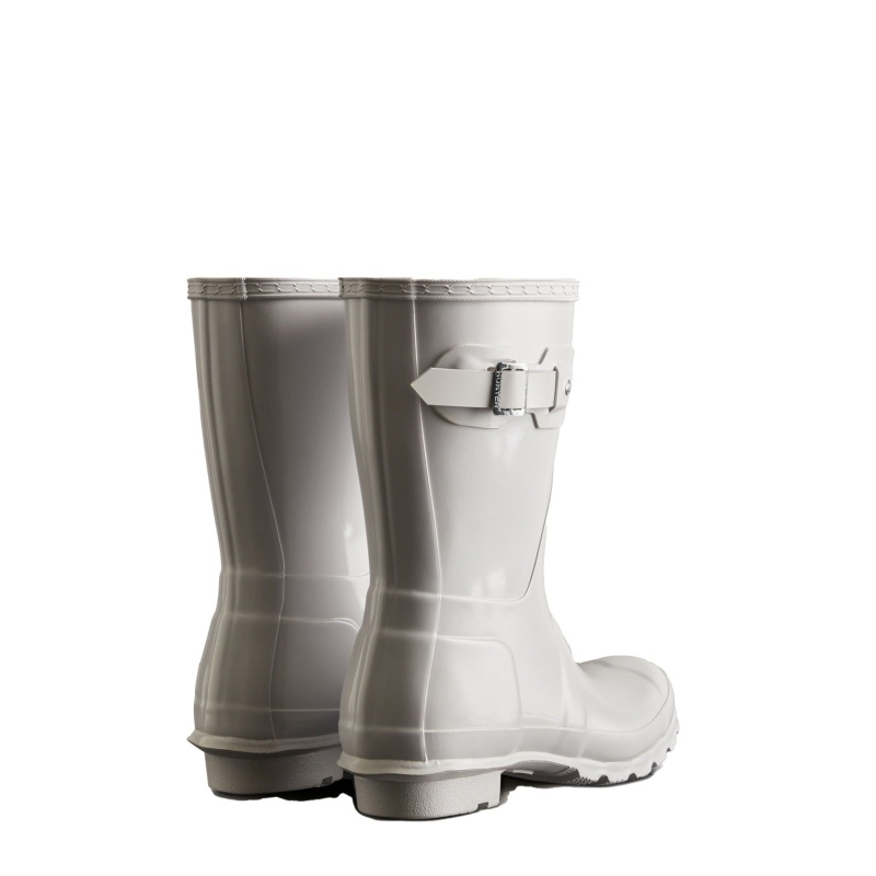 White Hunter Original Short Gloss Rain Boots Rain Boots | PLFOSV-160