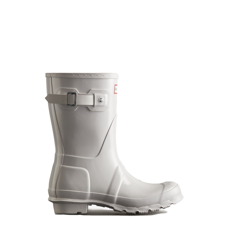 White Hunter Original Short Gloss Rain Boots Rain Boots | PLFOSV-160