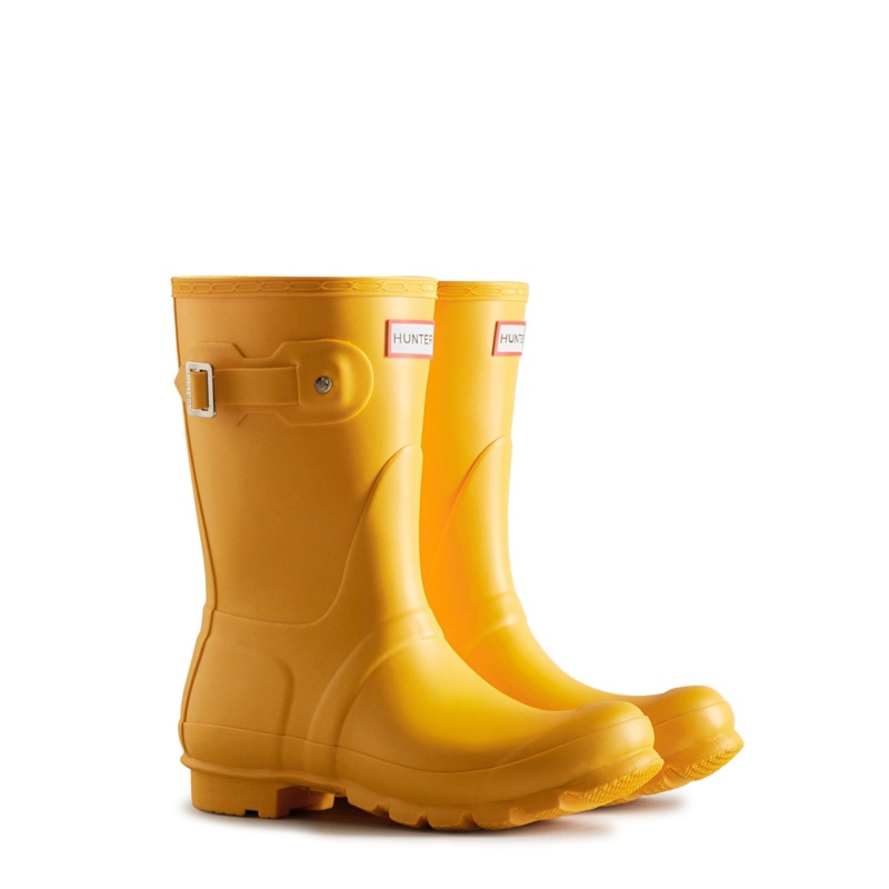 Yellow Hunter Original Short Rain Boots Rain Boots | JFCHAX-954