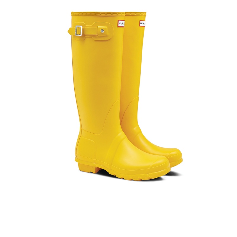 Yellow Hunter Original Tall Rain Boots Rain Boots | XLGOUR-859